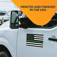 thumbnail image 3 of Magnet Me Up Thin Green Line American Flag Vinyl Automotive Magnet Decal, 5x8 In, 3 of 7