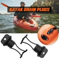 thumbnail image 6 of 2 PCS Kayak Drain Plugs Thread Hull Drain Suit Scupper Plug for Kayaks Canoes Boats, 6 of 6
