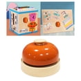 thumbnail image 1 of Tablero ocupado Salvador Montessori piezas de bricolaje campana de Metal naranja, 1 of 10