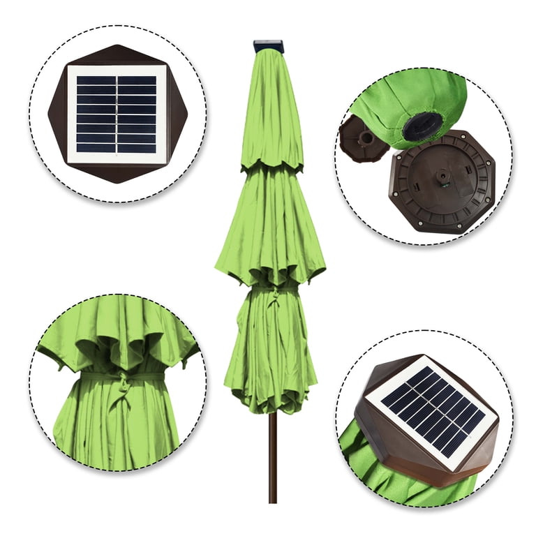 faded patio umbrella How to Paint a Faded Outdoor Umbrella (+ Updates on How it Lasted!)