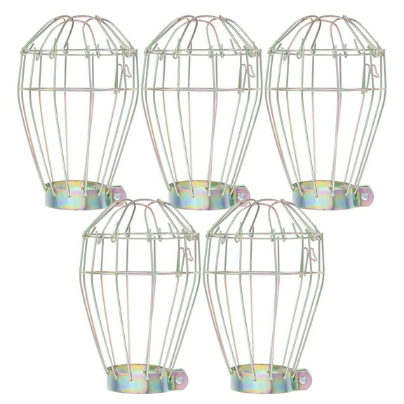 10 pcs  Metal Lamp Bulb Guard Clamp Light Bulb Cage Guard Metal Bulb Guard Industrial Lamp Covers