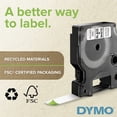 thumbnail image 2 of Vinilo industrial Label DYMO Rhino 3/4 estampado negro sobre blanco, 2 of 5