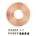 thumbnail image 2 of Brake Line, 3/16in OD Rugged Brake Pipe Coil Nickel Plated Copper  For Hydraulic Braking Fuel System, 2 of 8