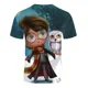 thumbnail image 2 of Camiseta De Manga Corta Con Estampado Suelto De Harry Potter, 2 of 4