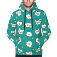 thumbnail image 4 of Hoodies for Men - Cute Fried Egg Skull Long Sleeve Comfrt Men'S Fashion Hoodies & Sweatshirts, Sweatshirts for Men Hoodies Pullover Clothing Clothes with Pouch, 4 of 7