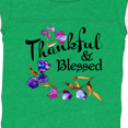 thumbnail image 4 of Inktastic Thankful and Blessed Inspirational Saying with Flowers Boys or Girls Baby Bodysuit, 4 of 5