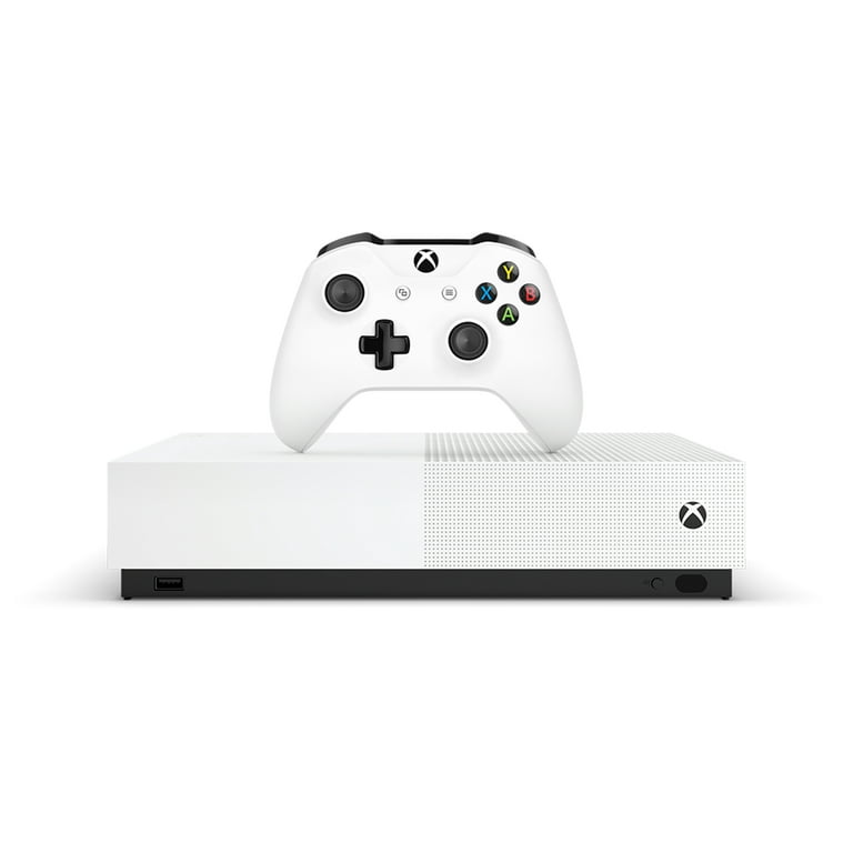 [Verkauf zum begrenzten Preis] Microsoft Xbox One 1TB Gaming), (Disc-free NJP-00050 All Game Edition Bundle White, 3 S Digital