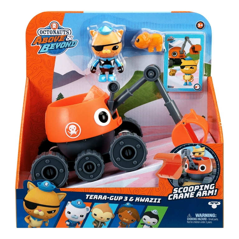 その他 Octonauts Octonauts Above & Beyond Terra Gup 3 Deluxe Toy Vehicle