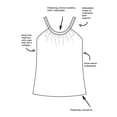 thumbnail image 4 of Swimsuits for All Women's High Neck Tankini Top, 4 of 4