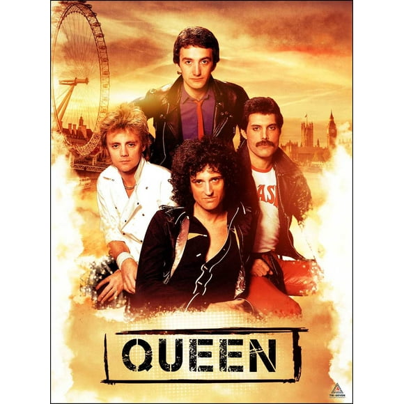 Queen Poster Music Wall Art Print (18x24)