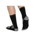 thumbnail image 3 of Eddie Bauer Trail Socks Blue - Gray - Black (6 Pairs) Sz Large (6-12 Men / 10-13 Wmn's), 3 of 8