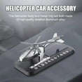 thumbnail image 3 of Joernso Solar Energy Rotating Aromatherapy Car Air Freshener with Phone Number Helicopter Shape Essential Oil Diffuser Interior Decoration, 3 of 8