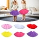 thumbnail image 2 of LUVCLS Falda de tul para niñas, falda de ballet, tutú de princesa, falda corta para niñas adolescentes, faldas coloridas para correr, disfraz de fiesta, para bebés pequeños, cumpleaños de Navidad, 2 of 7
