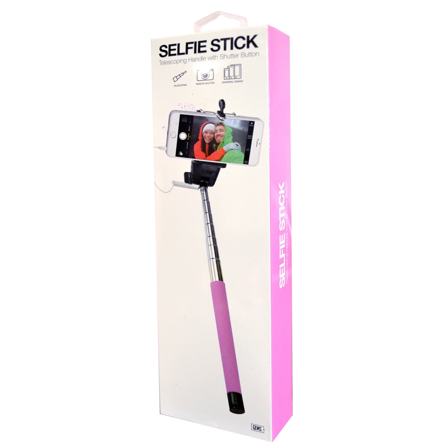 GEMS Selfie Stick Pink