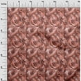 thumbnail image 3 of oneOone Viscose Chiffon Dark Rose Brown Fabric Tropical Sewing Craft Projects Fabric Prints By Yard 42 Inch Wide, 3 of 5