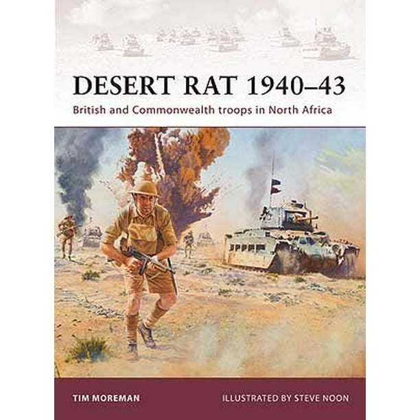 Guerrier: Rat du Désert 1940-43 - Troupes Britanniques et du Commonwealth en Afrique du Nord