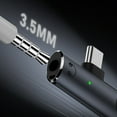 thumbnail image 3 of 2 In 1 Type C Headphone Charging Connector AUX Audio Adapter PD100W USB C To 3.5mm HiFi Headphone Connector Parts, 3 of 11