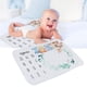 thumbnail image 5 of Manta De Hito Infantil, Manta De Hito Mensual Decorativa Unisex Para Bebé Para Accesorios De Fotos EOTVIA Baby Milestone Blanket, 5 of 8