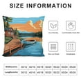 thumbnail image 5 of JEUXUS Welcome to Our Lake House Throw Pillow Case, Lake House Decor, Lake Cabin Decor, Lake Paddle Decor, Cushion Cover Home Decor for Sofa Couch Bed Porch Deck,, 5 of 5