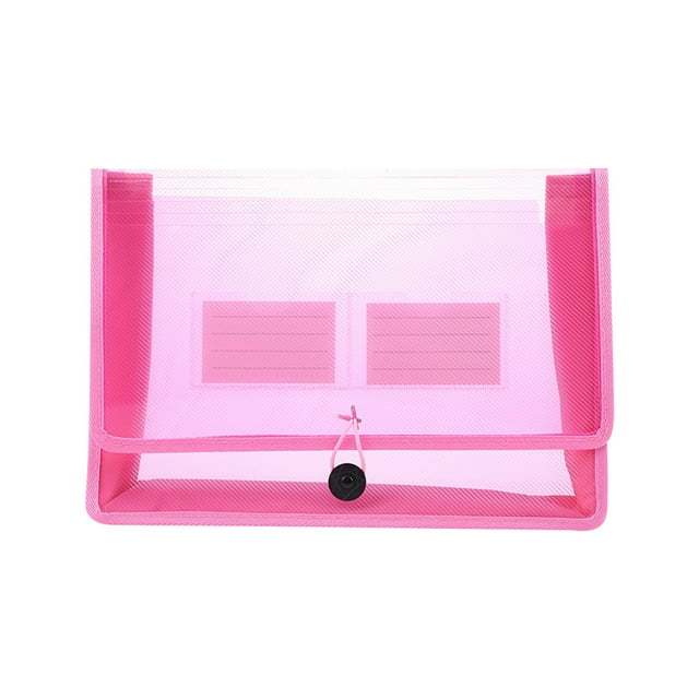 Vrorvz Three dimensional Elastic File Bag for Efficient Document Storage with Wear Resistance and Lightweight Portability Secure Your Files and Improve Work Efficiency