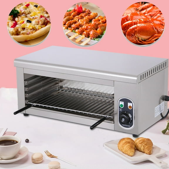 ChicHomey 2000W Commercial Electric Cheese Melter Fast Efficient Heating Outdoor Portable Gas Grill, Perfect for Steak,Ribeyes,Picnic,BBQ