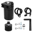 thumbnail image 1 of Air Oil Separator, Rustproof Aluminium Alloy Oil Catch Can Sturdy Compact  For Car Black, 1 of 8