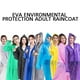 thumbnail image 3 of Impermeables reutilizables portátiles para adultos EVA Travel Eccomum Impermeable, 3 of 7