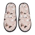 thumbnail image 1 of Balery Funny Chicken Pantuflas de Casa de Felpa Silenciosas con Diseño Estampado, Zapatillas Cómodas Antideslizantes de Algodón para Interior-Medium, 1 of 8