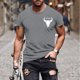 thumbnail image 1 of Tops para hombre, blusas y camisas de cuello redondo y manga corta para hombre, camisetas casuales de moda para hombre, blusas deportivas de cuello redondo y manga corta, blusas de poliéster para homb, 1 of 5