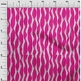 thumbnail image 2 of oneOone Organic Cotton Voile Fabric Abstract Stripe Ikat Printed Craft Fabric BTY 42 Inch Wide, 2 of 4