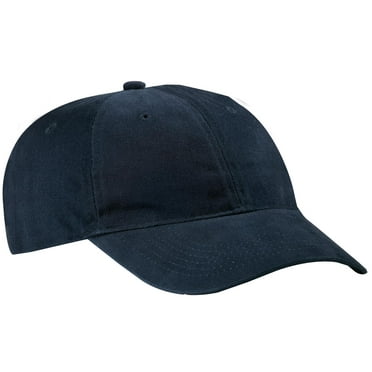 Port & Company - Brushed Twill Low Profile Cap. Cp77 , CP77 , Navy , One Size