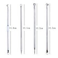 thumbnail image 3 of LBECLEY Ice Stick for Face 4 Pcs Pimple Blemish Comedone Acne Extractor Remover Tool Set Brush Face Beauty Tools Skin Care Tools Silver, 3 of 4