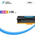thumbnail image 6 of 045H CRG045H Toner Cartridge Replacement for Canon Cartridge 045HC Color imageCLASS MF634Cdw MF632Cdw LBP612Cd Printer Ink Cyan 2-Pack, 6 of 9