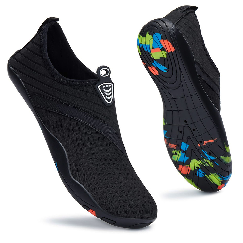 Ecetana Men's Women's Water Shoes Soft Breathable Quick Drying Beach Swimming Shoes