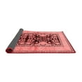 thumbnail image 2 of Ahgly Company Indoor Square Oriental Red Industrial Area Rugs, 7' Square, 2 of 4
