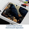 thumbnail image 6 of Crow Desk Pad Mouse Mat Gaming Mouse Pad | Square 8.3x9.8 Inch Non-Slip Rubber Bottom Printed Suitable for Office and Gaming, 6 of 6