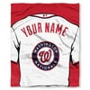 MLB "Jersey" Personalized Silk Touch Throw Blankets