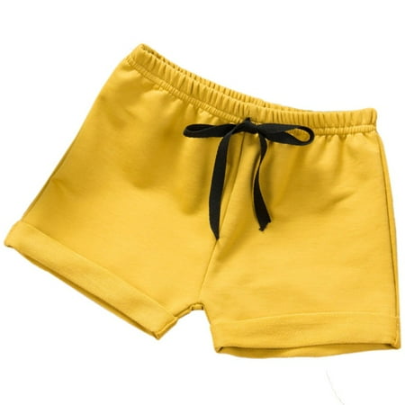 

Maraso Infant Baby Girls Boys Summer Solid Color Cotton Shorts Pants