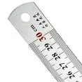 thumbnail image 5 of Stainless Steel Rulers Metal Rulers Precisions Rule Double Side Metric Precisions Straight Edge Measuring Tool, 5 of 8