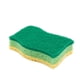 thumbnail image 1 of Juego de 10 esponjas - Paquete grande económico Esponjas para lavar platos de doble cara para cocina Lado de esponja para limpieza, lado verde para restregado de doble acción y ultra absorbente, 1 of 5