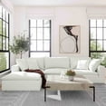 thumbnail image 3 of TOV Furniture Cali Pearl Performance Fabric Modular 4 Piece Sectional, 3 of 8