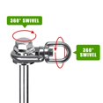 thumbnail image 3 of Anclajes de Tierra Insaga 14 con Cabeza Hexagonal y Giro 360° (Paquete de 4), 3 of 7