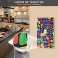 thumbnail image 5 of Yayeee Toggle Light Switch Wall Plate 1-Gang 4.5"x2.7" Home Decorative Outlet Cover, Colorful Psychedelic, 5 of 7