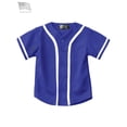 thumbnail image 3 of Ma Croix Kids Baseball Button Down Jersey Youth Active Athletic Uniform, 3 of 4
