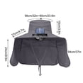 thumbnail image 2 of Under $1 PEONAVET Wide Brim Soalr Fan Hat for Men Women,Outdoor Sun Protection Sun Hat With Removable Neck Flap,UPF 50+ Fishing Hat for Fishing, Hiking, Camping（Dark Gray）, 2 of 5