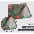thumbnail image 3 of Vargottam Designer Cotton Canvas Napkins - Set of 12, 20-Inch, Green Floral Design, Durable & Absorbent Cloth Napkins for Dining, Parties, and Home Decor - Machine Washable, 3 of 7