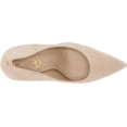 thumbnail image 5 of Sam Edelman Antonia Cappucino Pointed Toe Slip On Spool Heel Fashion Pumps (Cappucino, 12), 5 of 6