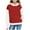 Red, variant on fatyb Hoodies for Boys Girls with Pockets Long Sleeve Casual Pullover Color Block Kids Hooded Sweatshirts