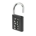 thumbnail image 5 of Uxcell 10-Digit Combination Padlock Push Button Locker Locks Zinc Alloy Black 2Pcs, 5 of 5