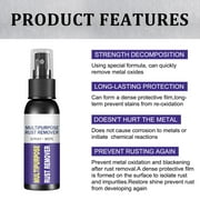 YaChu Rust Remover Spray - Multi-Purpose Rust Remover Rust Inhibitor Derusting Spray, Rustout Instant Remover Spray, Car Maintenance Cleaning Rust Dissolver (50ml)